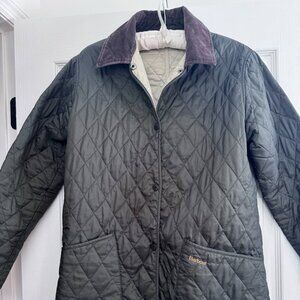 Barbour Shaped Ladies Liddesdale Jacket Dark Olive / Khaki